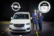 Opel Combo zum International Van of the Year 2019 gewählt